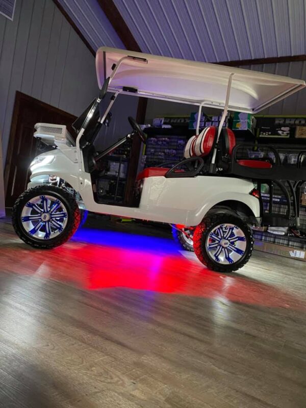 The Patriot Edition Phoenix XT Club Car Precedent Custom Lifted Golf Cart - Image 5