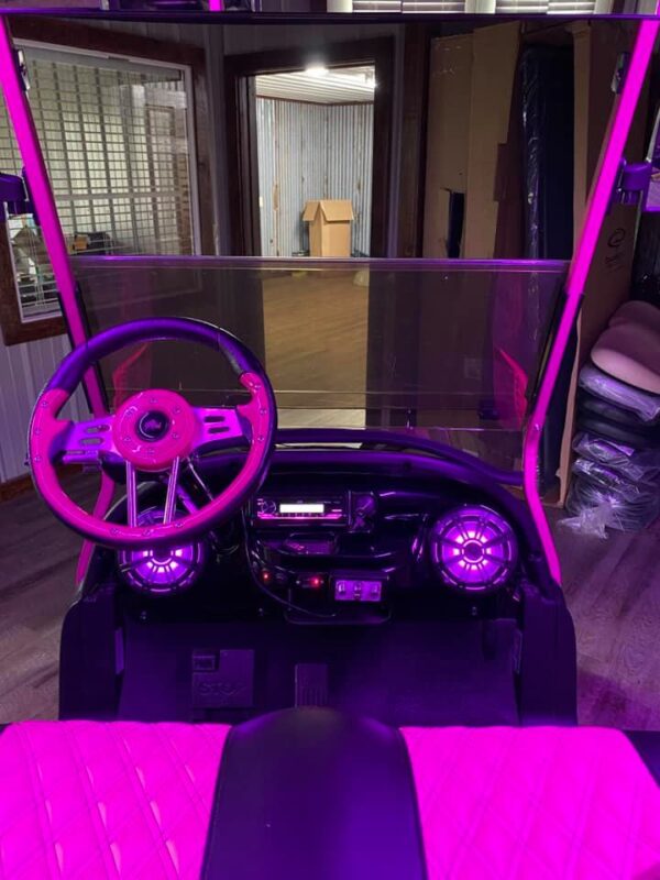 New Wicked Witch Edition Phoenix XT Club Car Villager 48VAC Electric Golf Cart - Image 12