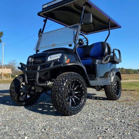 2022 Tuxedo Black & Blue Diamond Onward 4 Passenger Electric