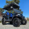 2022 Tuxedo Black & Blue Diamond Onward 4 Passenger Electric - Image 2