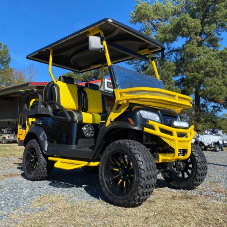 2023 New Steeler Special Edition Club Car Onward 4 Passenger Lifted Lithium-Ion HP PTV/LSV Golf Cart