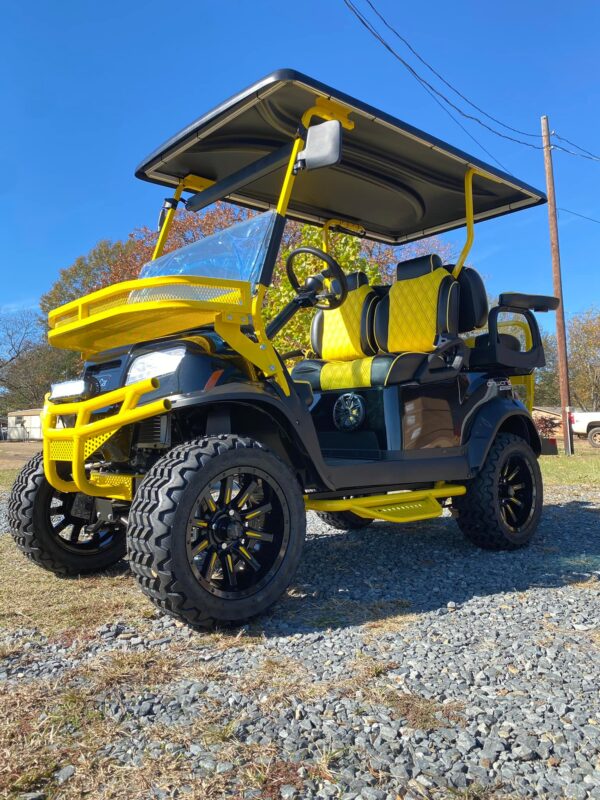 2023 New Steeler Special Edition Club Car Onward 4 Passenger Lifted Lithium-Ion HP PTV/LSV Golf Cart - Image 10