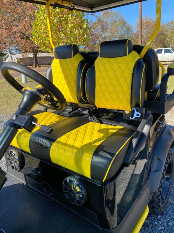 2023 New Steeler Special Edition Club Car Onward 4 Passenger Lifted Lithium-Ion HP PTV/LSV Golf Cart - Image 9