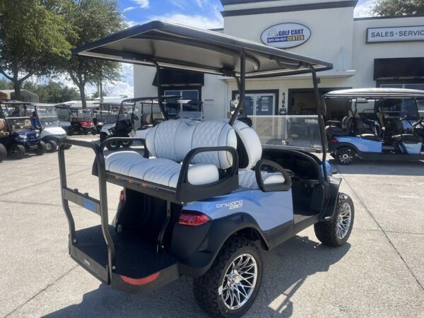 Metallic Ice Blue 2025 Club Car® Onward® Lifted 4 Passenger HP Lithium - Image 5