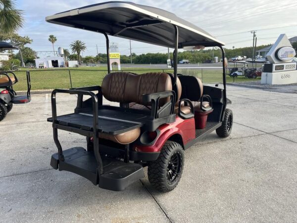  Inferno Red 2025 E-Z-GO Express 6 ELiTE Lithium. - Image 4
