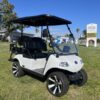 Pearl White 2025 Evolution Electric Vehicles Classic 4 Plus.