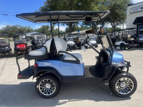 Metallic Ice Blue 2025 Club Car® Onward® Lifted 4 Passenger HP Lithium - Image 6