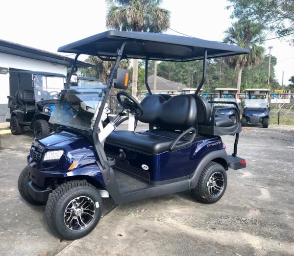 L-Blue 2025 Club Car® Onward® 4 Passenger Gas.