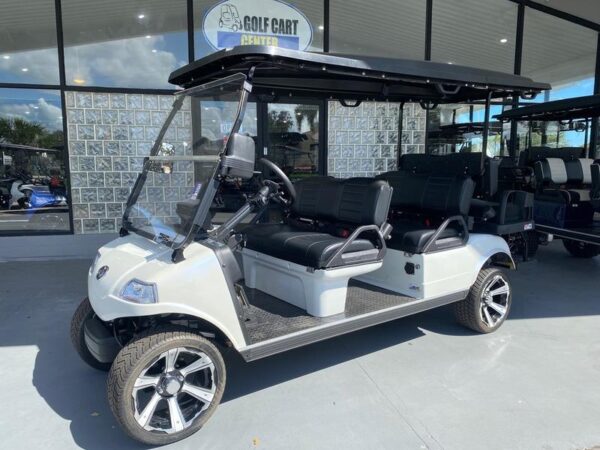 Mineral White 2025 Evolution Electric Vehicles Carrier 6 Plus. - Image 9