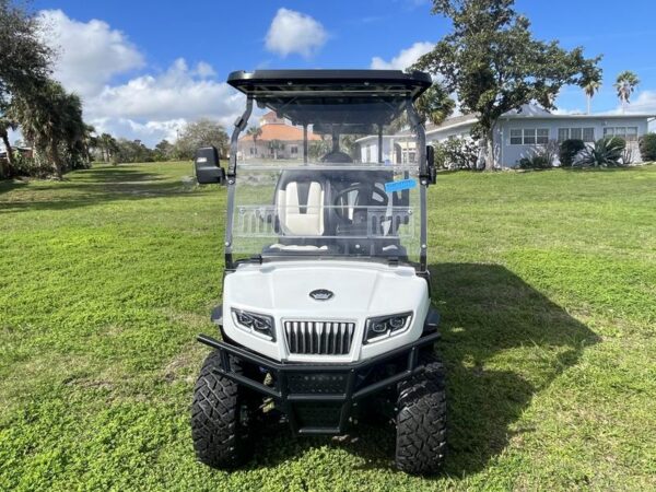 White 2025 Evolution Electric Vehicles D5-Maverick 6 Plus. - Image 8