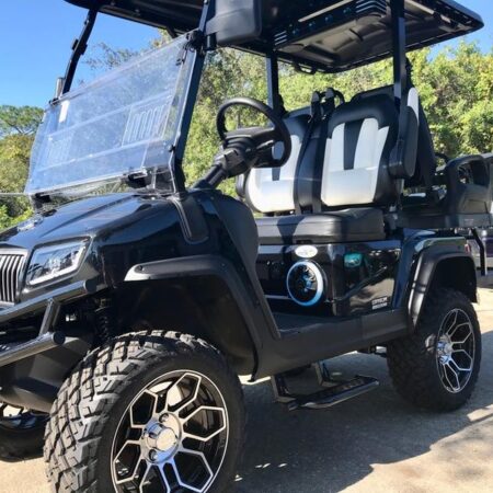 Black Sapphire 2025 Evolution Electric Vehicles D5 Maverick 2+2 Plus.
