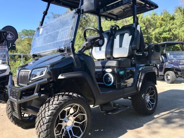 Black Sapphire 2025 Evolution Electric Vehicles D5 Maverick 2+2 Plus.