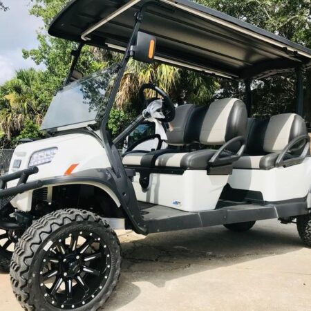 White 2025 Club Car® Onward 4 Forward HP Lithium