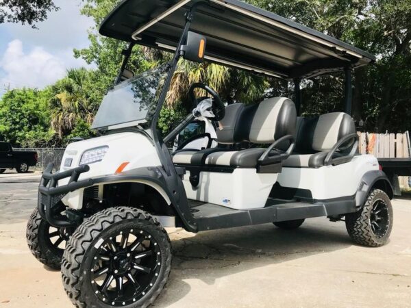 White 2025 Club Car® Onward 4 Forward HP Lithium
