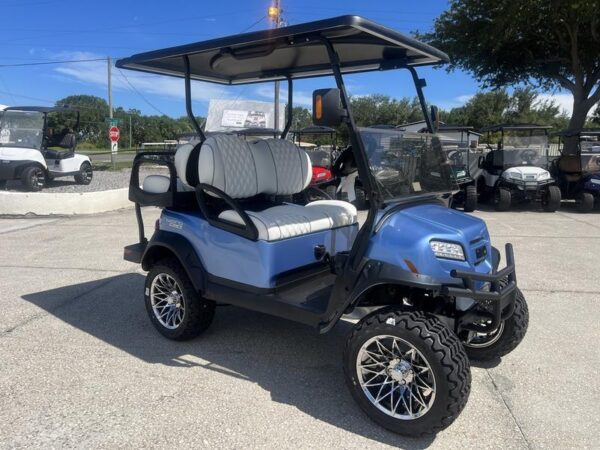 Metallic Ice Blue 2025 Club Car® Onward® Lifted 4 Passenger HP Lithium - Image 7