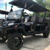 Black 2025 Club Car® Onward® Lifted 6 Passenger Gas