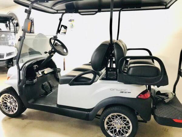 White 2025 Club Car® Onward® 4 Passenger HP Lithium. - Image 4