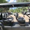 Black 2025 Club Car® Onward® Lifted 6 Passenger Gas - Image 9