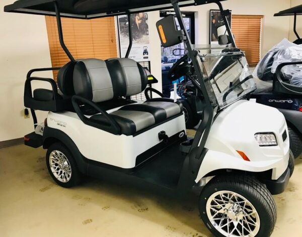 White 2025 Club Car® Onward® 4 Passenger HP Lithium. - Image 5
