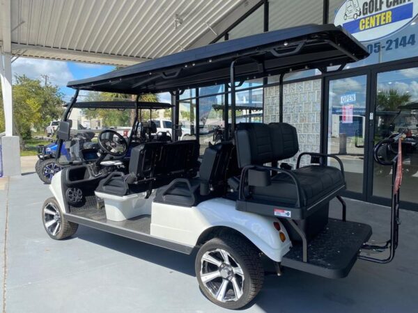 Mineral White 2025 Evolution Electric Vehicles Carrier 6 Plus. - Image 8