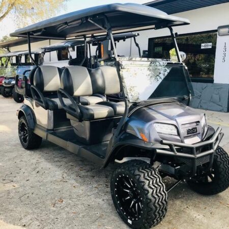MIDNIGHT SILVER 2025 Club Car® Onward® Lifted 6 Passenger HP Lithium.