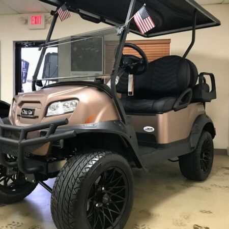 SUNRISE - MATTE ROSE GOLD 2025 Club Car® Onward® Lifted 4 Passenger XR Lithium
