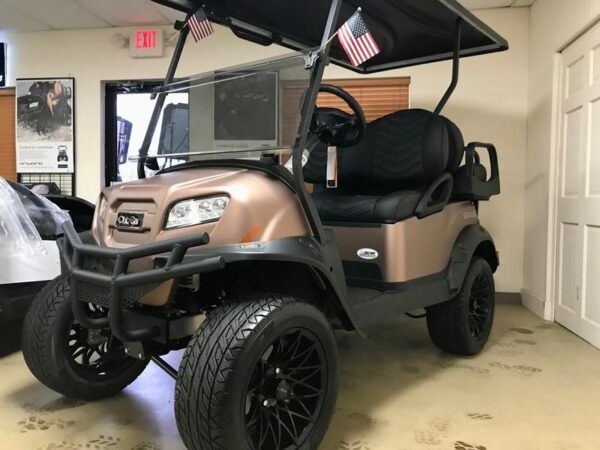 SUNRISE - MATTE ROSE GOLD 2025 Club Car® Onward® Lifted 4 Passenger XR Lithium