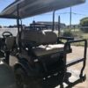 Lifted Black 2025 E-Z-Go Express 6 Gas  - Image 3