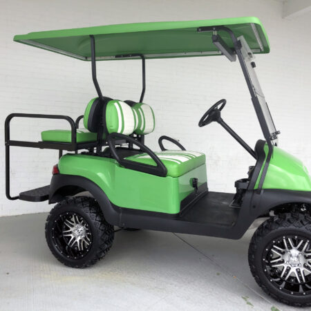 Lime Green Beach Cruiser 2025 Club Car Golf Cart