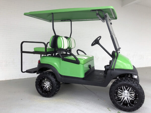 Lime Green Beach Cruiser 2025 Club Car Golf Cart