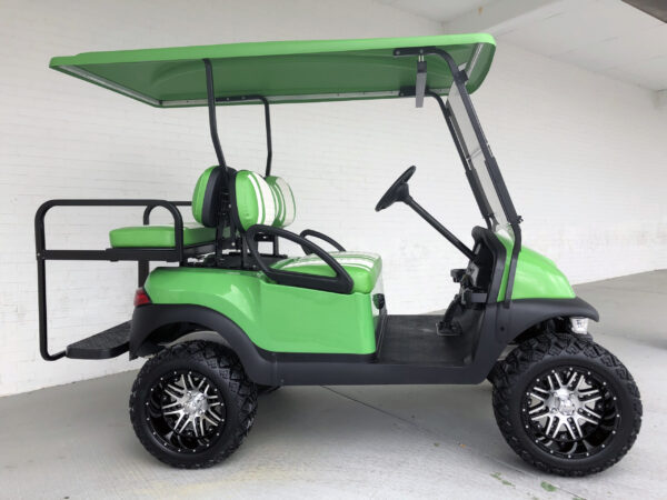 Lime Green Beach Cruiser 2025 Club Car Golf Cart - Image 6