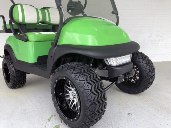Lime Green Beach Cruiser 2025 Club Car Golf Cart - Image 5