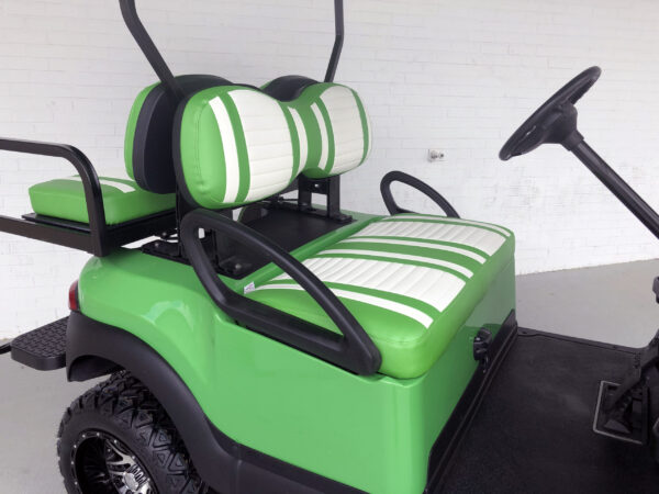 Lime Green Beach Cruiser 2025 Club Car Golf Cart - Image 4