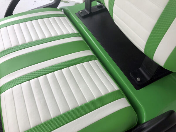Lime Green Beach Cruiser 2025 Club Car Golf Cart - Image 2