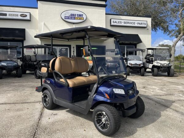 Metallic Onyx Blue 2025 Club Car® Onward® 4 Passenger HP Lithium.