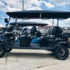 Black 2025 Club Car® Onward® Lifted 6 Passenger Gas - Image 7