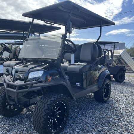 Metallic Tuxedo Black 2025 Club Car® Onward® Lifted 4 Passenger HP Lithium