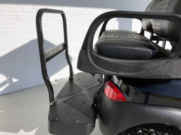 Black Lifted Club Car Precedent MAX 6 Rear Seat - Image 4