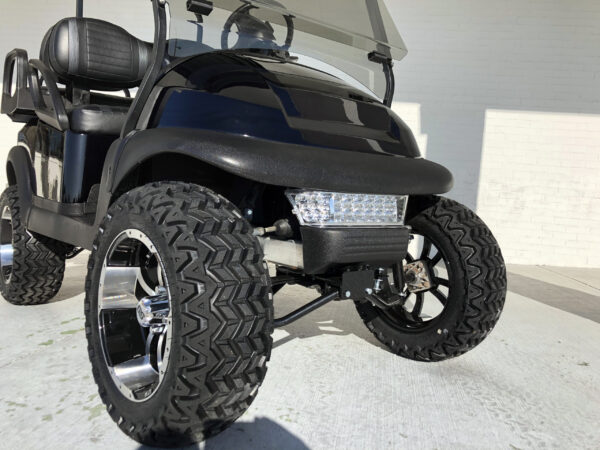 Black Lifted Club Car Precedent MAX 6 Rear Seat - Image 6