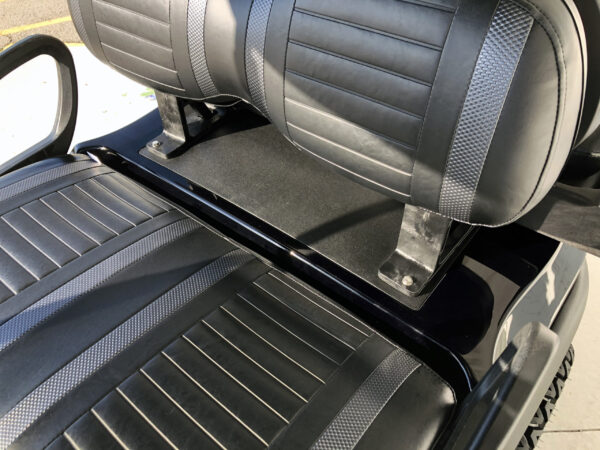 Black Lifted Club Car Precedent MAX 6 Rear Seat - Image 5