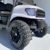 White Alpha Lifted 6 Passenger Limo Club Car Golf Cart - Image 3