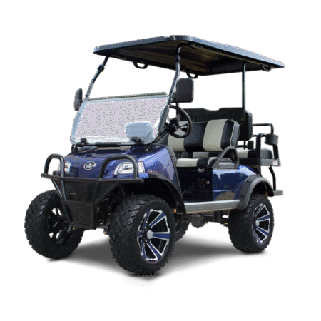 Navy Blue Evolution Forester Golf Cart