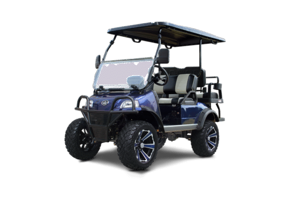 Navy Blue Evolution Forester Golf Cart