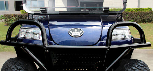 Navy Blue Evolution Forester Golf Cart - Image 2