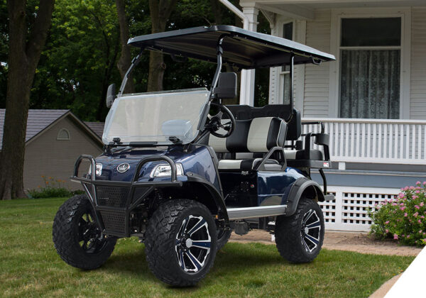 Navy Blue Evolution Forester Golf Cart - Image 4