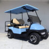 Sky Blue Low Profile Club Car Golf Cart