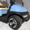 Sky Blue Low Profile Club Car Golf Cart - Image 3