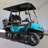 Sky Blue Evolution D5 Maverick 2+2 Plus Golf Cart - Image 9