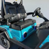 Sky Blue Evolution D5 Maverick 2+2 Plus Golf Cart - Image 5
