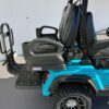 Sky Blue Evolution D5 Maverick 2+2 Plus Golf Cart - Image 4